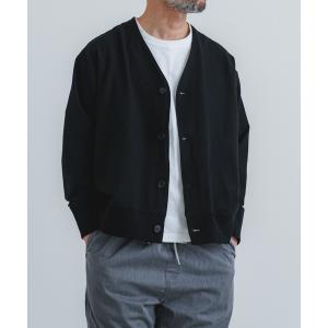 カーディガン バックラッシュテアトロVネックカーディガン メンズ