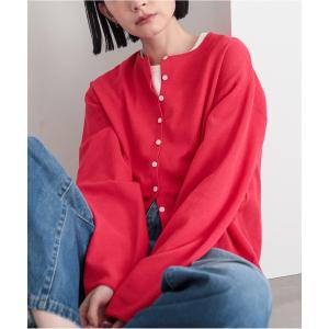 カーディガン シアーニットカーディガン「サスティナブル」 レディース