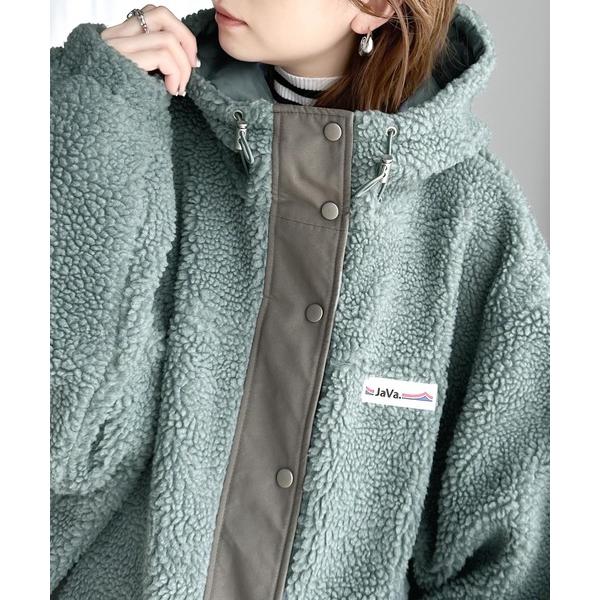 「Java」 ジャケット X-LARGE ブルーグリーン レディース