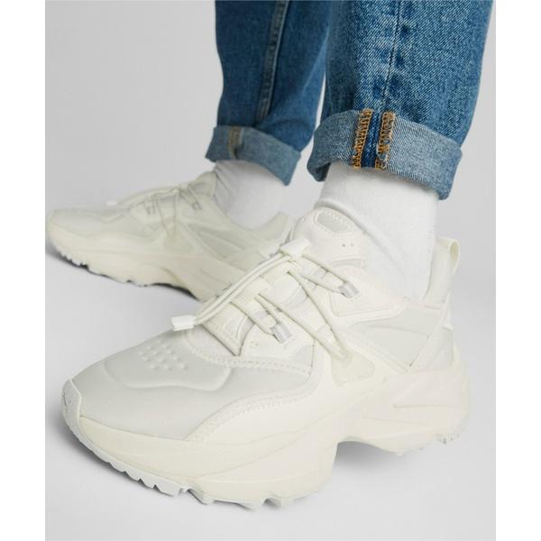 「PUMA」 ローカットスニーカー 23.0cm オフホワイト レディース