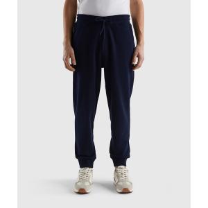 「BENETTON (UNITED COLORS OF BENETTON)」 スウェットパンツ X-SMALL ネイビー メンズ