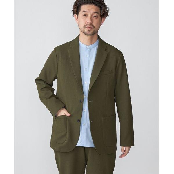 「SHIPS」 テーラードジャケット SMALL オリーブ メンズ
