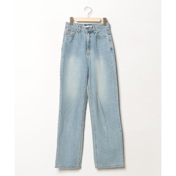 「by muni:r」 デニムパンツ SMALL ブルー レディース