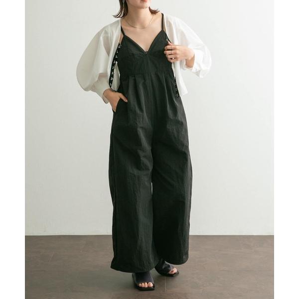 「KBF」 オーバーオール ONE ブラック レディース