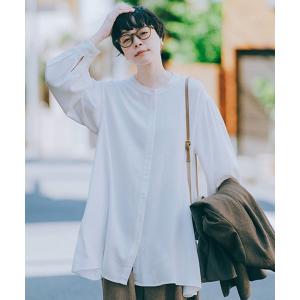 「studio CLIP」 長袖ブラウス FREE オフホワイト レディース