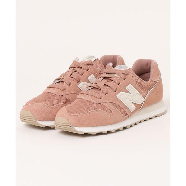 「New Balance」 ローカットスニーカー 23.5cm ライトブラウン レディース