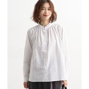 「studio CLIP」 長袖ブラウス LARGE ホワイト レディース
