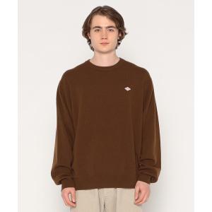 「DANTON」 長袖ニット 38 ブラウン系その他 メンズ
