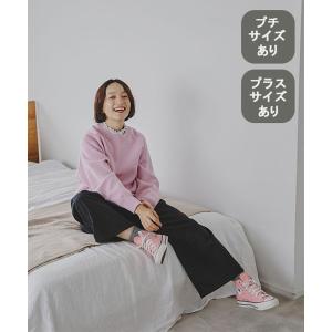 「studio CLIP」 イージーパンツ MEDIUM ネイビー レディース
