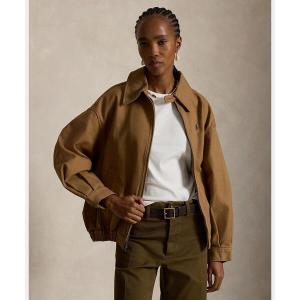 美品 POLO RALPH LAUREN コットンストレッチ ダブルジャケット ダブルフェイスド コットン ジャケット