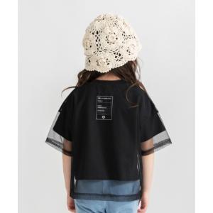 branshes（ブランシェス） tシャツ 「b.+A」金子綾/ドットフリル付き