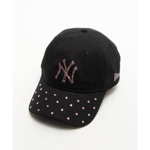 キャップ 帽子 ∴WEGO/「WEGO限定デザイン」別注NEWERA　940　linestone レディース