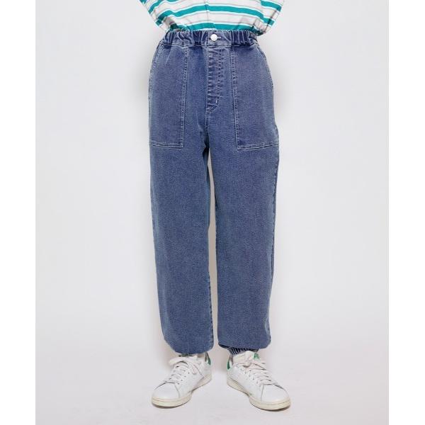 パンツ 「MPS」デニムジョガーパンツ (ウエスト総ゴム / リラックスシルエット / ベイカーポケ...