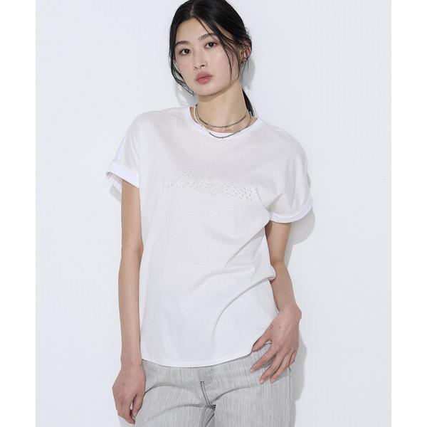 tシャツ コットンスムース パールTシャツ レディース