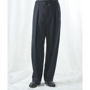 スラックス 「CULLNI/クルニ」別注 Gabardine Pin Tuck Pant メンズ