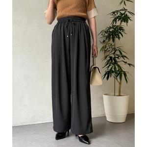 パンツ クレープイージーパンツ レディース