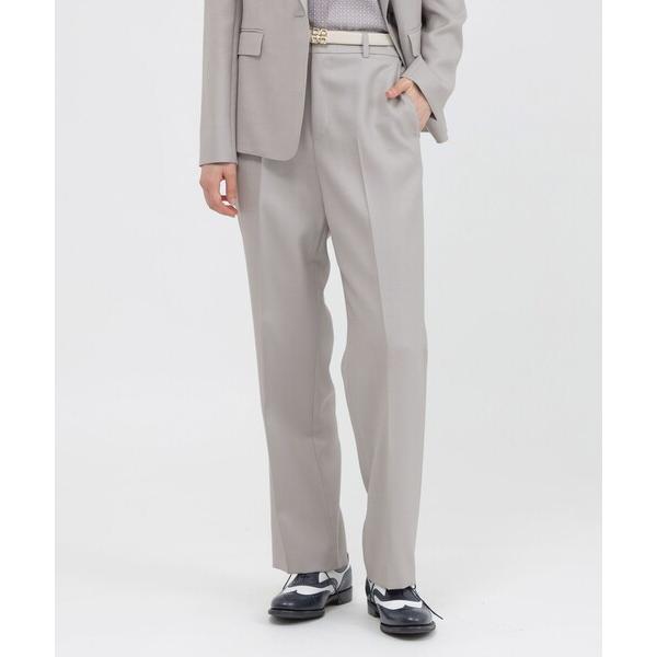 パンツ 「WEB・一部店舗限定/防しわ性」ライトダブルウールIV　パンツ レディース