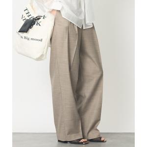 パンツ 「セットアップ対応」ライトメランジタックスラックス レディース