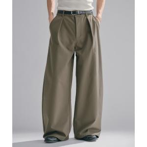スラックス Chino-Like Tuck Curve Slacks チノライクカーブスラックス メンズ レディース