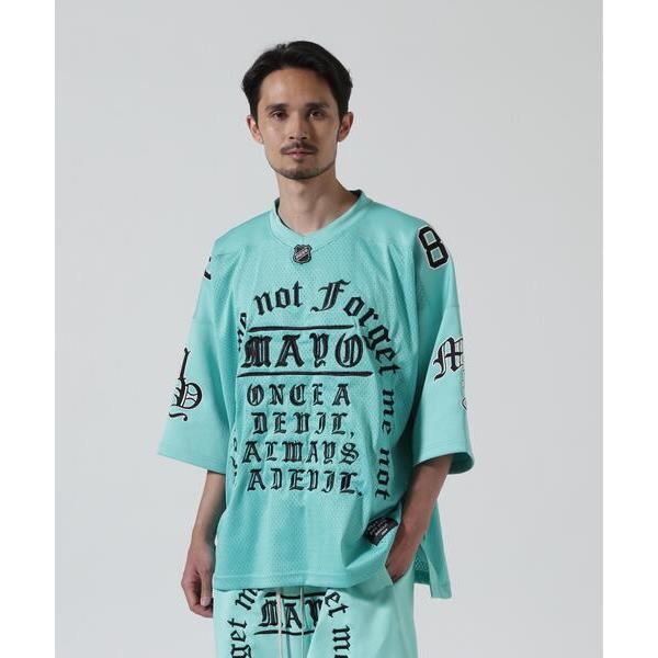 tシャツ MAYO/メイヨー/刺繍ゲームシャツ メンズ