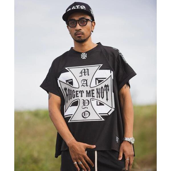 tシャツ MAYO/メイヨー/刺繍ゲームシャツ メンズ