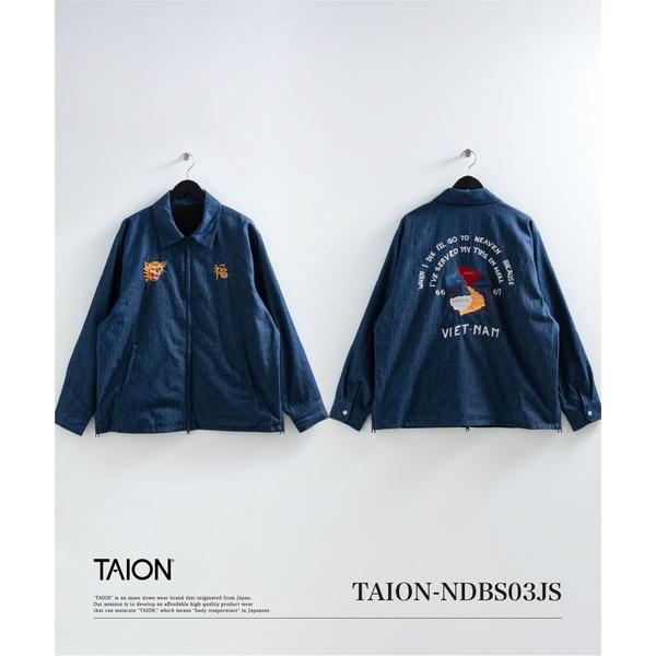 コート ジャケット 「TAION(タイオン)」「ユニセックス」ノンダウン ジャパンスペシャル リバー...