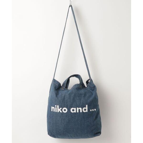「niko and...」 2WAYバッグ - ブルー レディース