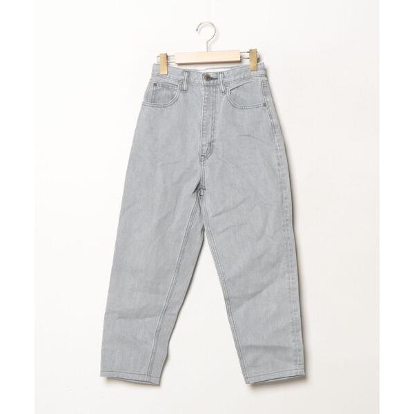 「BLACK BY MOUSSY」 デニムパンツ 23inch グレー レディース