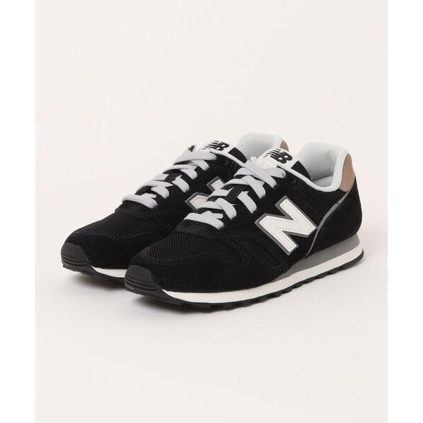 「New Balance」 ローカットスニーカー 24.5cm ブラック メンズ
