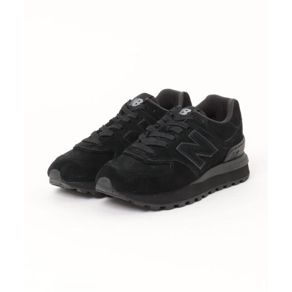 「New Balance」 ローカットスニーカー 24.0cm ブラック メンズ