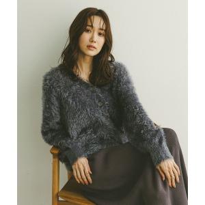 「GLOBAL WORK」 セットアップ LARGE グレー レディース