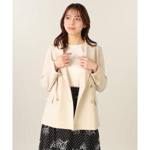 「LAISSE PASSE」 テーラードジャケット 38 ベージュ レディース