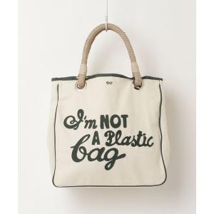「ANYA HINDMARCH」 トートバッグ - ベージュ レディース