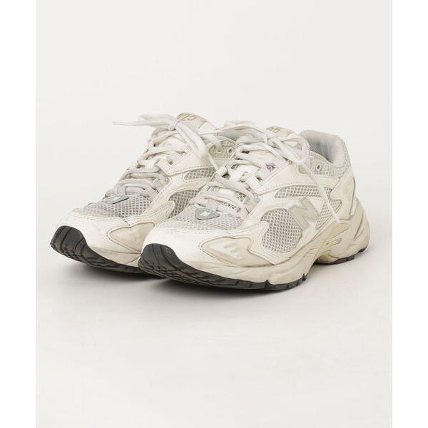「New Balance」 ローカットスニーカー 24.0cm ホワイト レディース