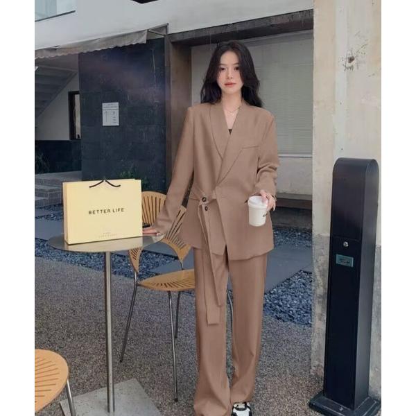 「Ritzy」 セットアップ X-LARGE ベージュ レディース