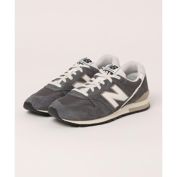 「New Balance」 ローカットスニーカー 23.5cm グレー メンズ