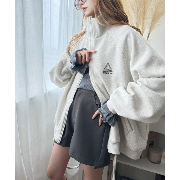 「Java」 ジップアップパーカー X-LARGE オートミール レディース
