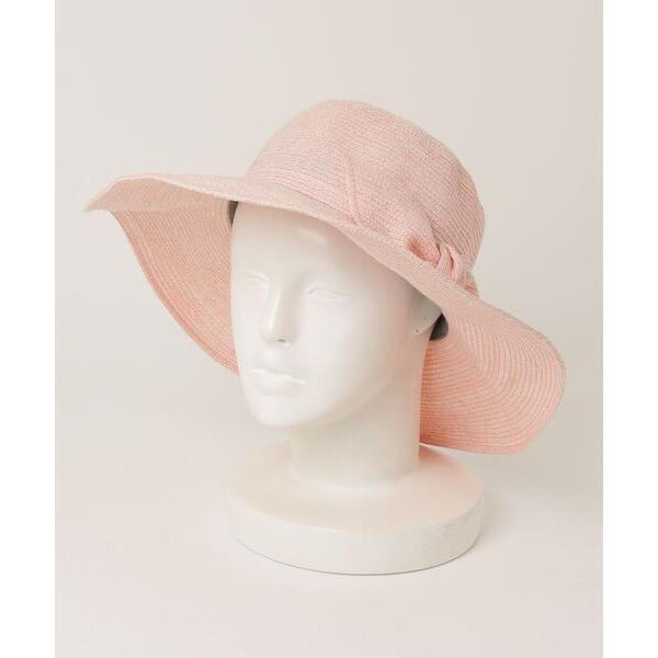 「CA4LA」 ストローハット ONE SIZE ピンク レディース