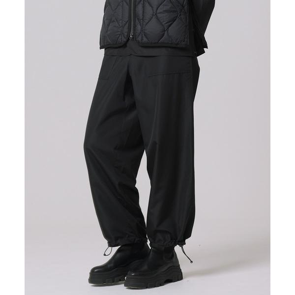 「TAION」 イージーパンツ L ブラック メンズ