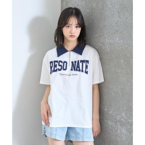 tシャツ 「新色入荷♪」「LTXC/綿100%」ハーフジップルーズ半袖T キッズ 子供服 女の子