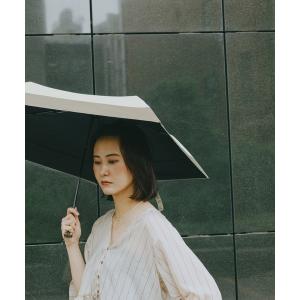 日傘 折りたたみ傘 折り畳み 軽量 晴雨兼用 スーパーライトバイカラーアンブレラ/612871 レディース
