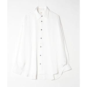 シャツ ドレープリーロングスリーブシャツ メンズ