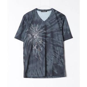 tシャツ タイダカサブランカプリントTシャツ メンズ