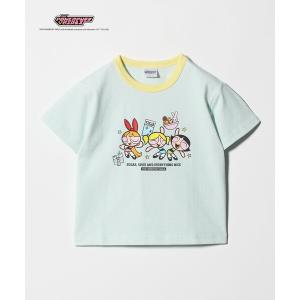 tシャツ 「別注」「The Powerpuff Girls」 リンガー Tシャツ / キッズ 100cmー130cm キッズ 子供服 女の子