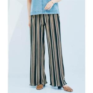 パンツ プリーツイージーパンツ レディース