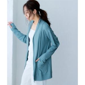 カーディガン 「持続冷感・UVカット」指穴付トッ...の商品画像