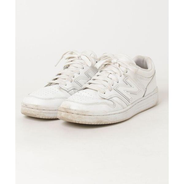 「New Balance」 ローカットスニーカー 24.0cm ホワイト メンズ