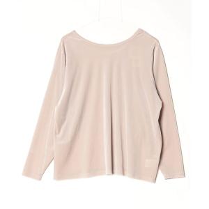 「studio CLIP」 長袖カットソー FREE ベージュ レディース