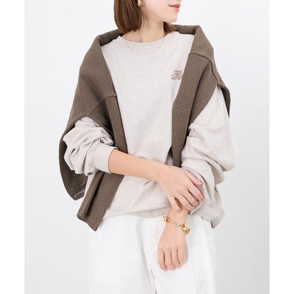 「AMERICANA」 長袖カットソー FREE オートミール レディース