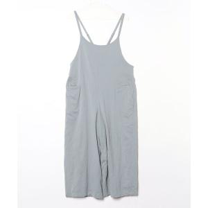 「studio CLIP」 オーバーオール L ブルー レディース